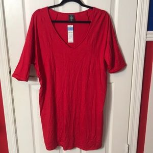 Agnes & Dora  NWT. Love tunic large Red